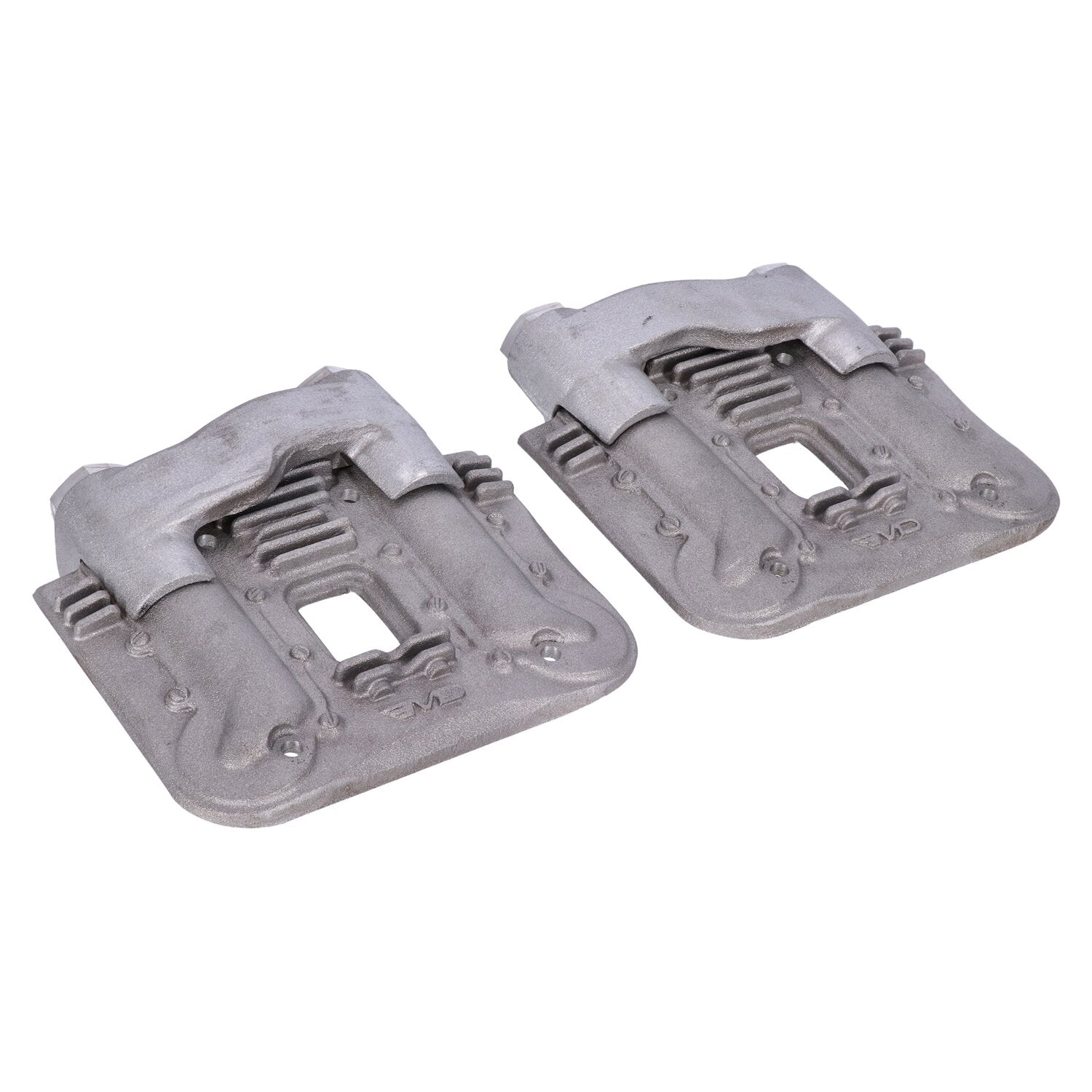 EMD 'Knucklehead style' rocker cover set - Raw