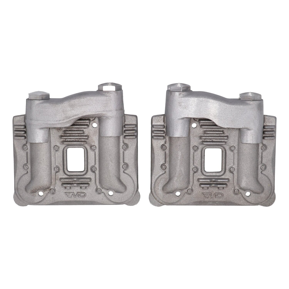 EMD 'Knucklehead style' rocker cover set - Raw