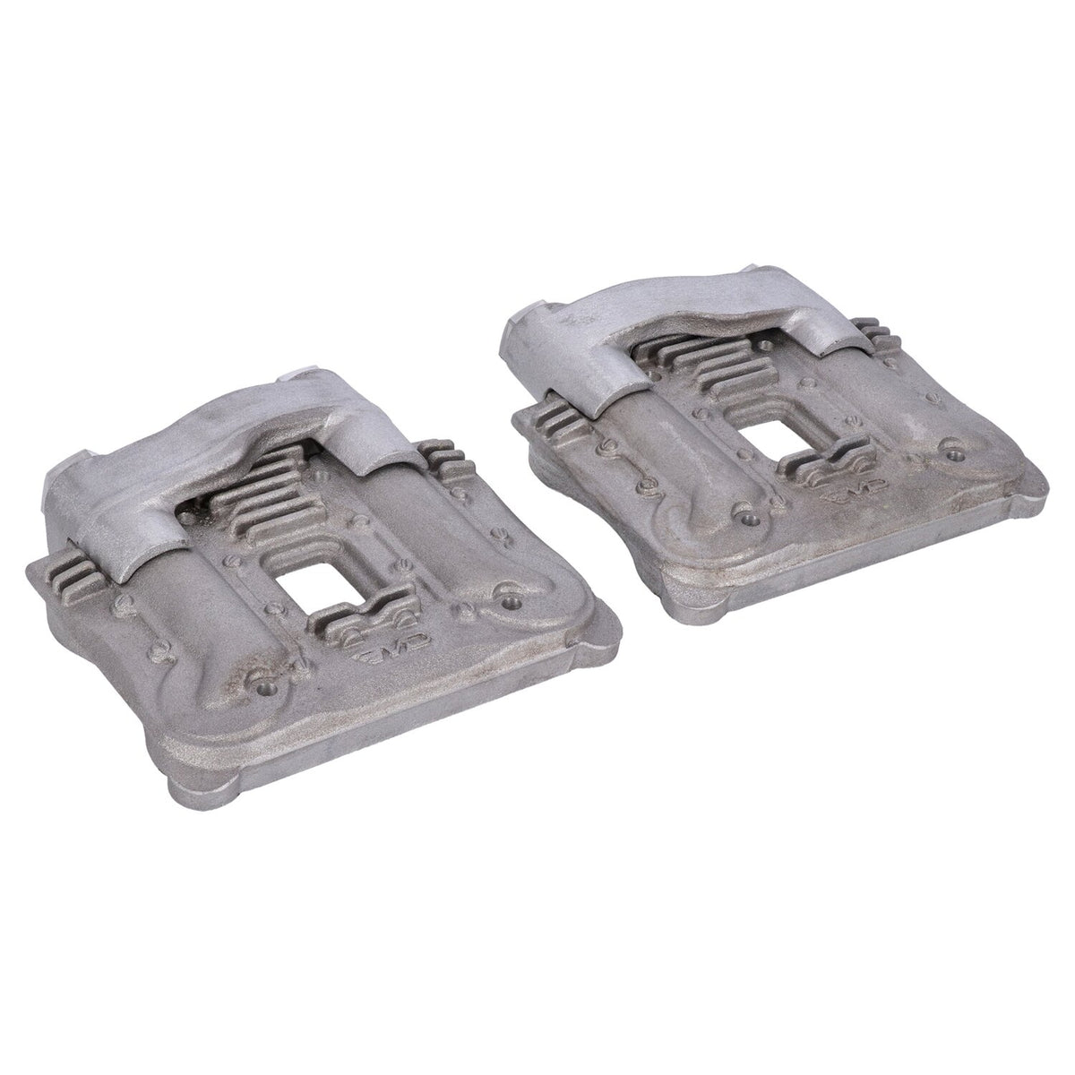 EMD 'Knucklehead style' rocker cover set - Raw