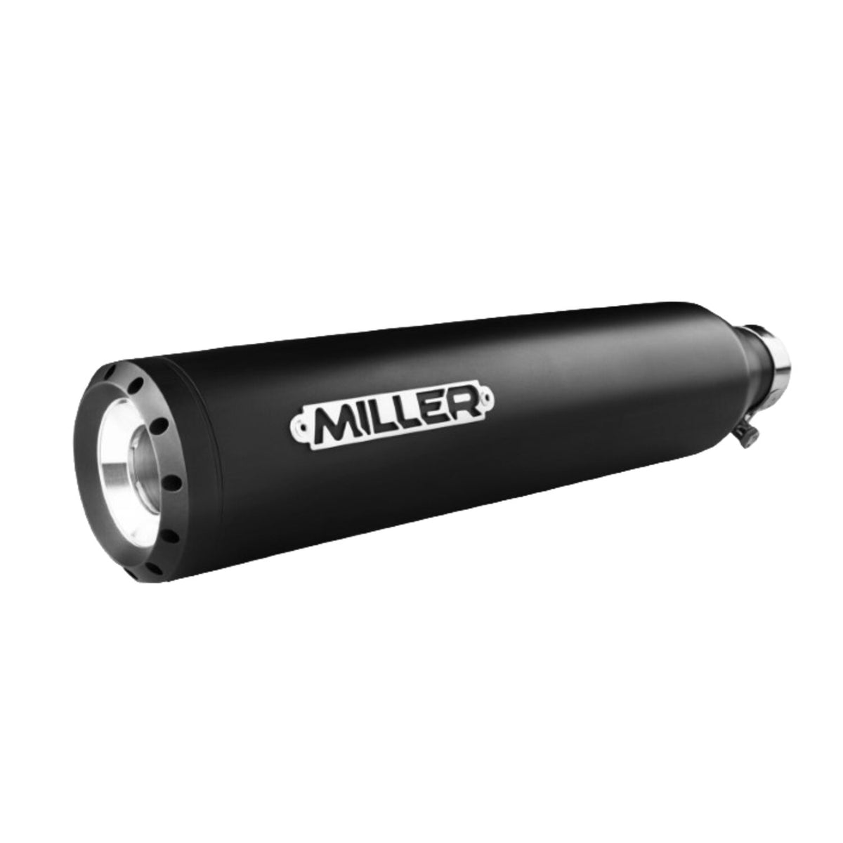 Miller Exhaust Miller Liberty Slip-On black End cap Standard black