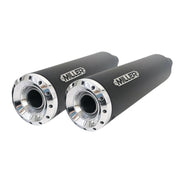 Miller Exhaust Miller Destiny Slip-Ons black End cap Standard polished