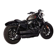 Miller Exhaust Miller Straight Devil Exh-Syst - blk - Endcap Tapered blk