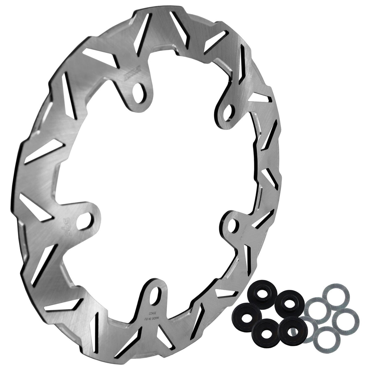 Kodlin by SBS 'V-Design' brake rotor front L/R - Clear