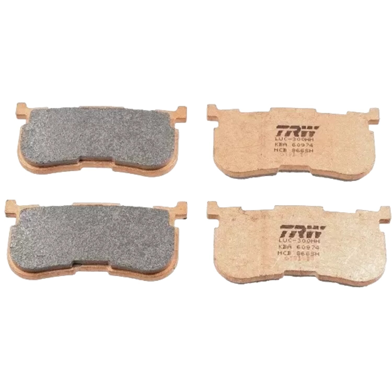 TRW brake pads rear - Sinter Street