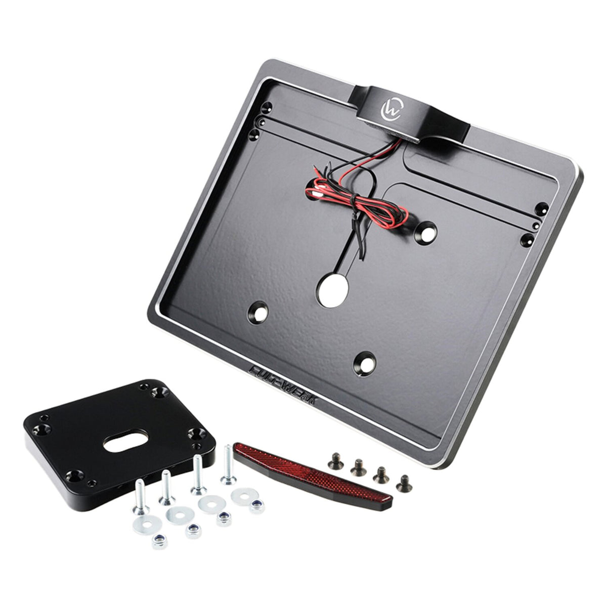 Cult-Werk license plate bracket V2 - No 3-1 lighting