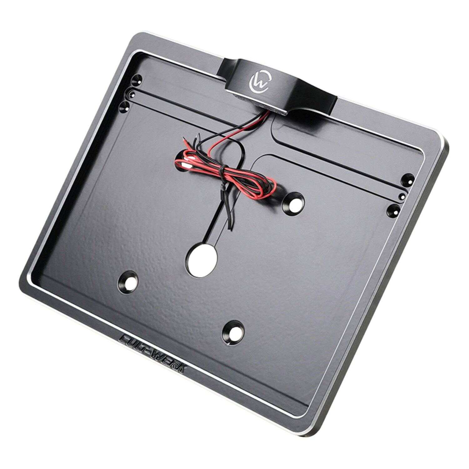 Cult-Werk license plate bracket V2 - No 3-1 lighting