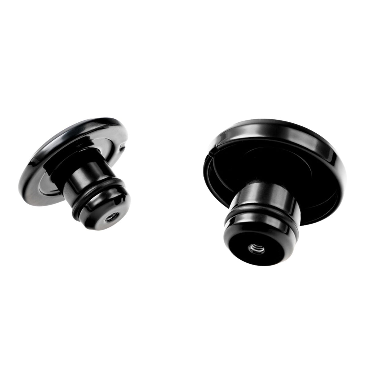 Cult-Werk front axle cover set - Gloss black - Logo