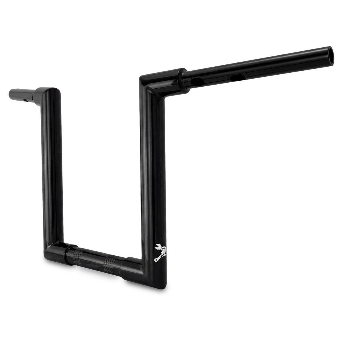 Burly 1-1/2" Jason bar 14" rise - Gloss black