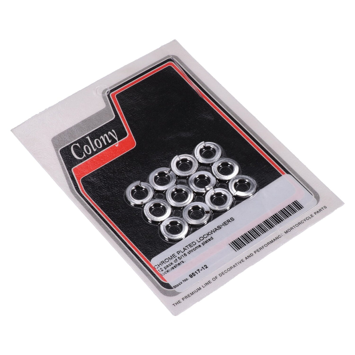 Colony Lockwashers 5/16" Chrome plated