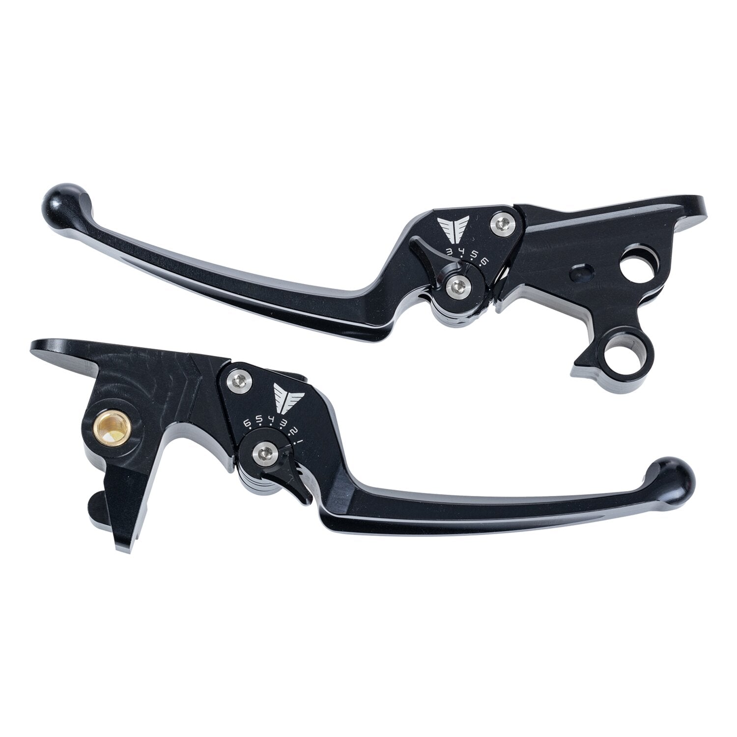 Müeller Müller Adjustable Lever Set Gen2 Softail - Black