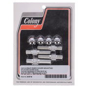 Colony Handlebar riser cover mounting kit - Chrome