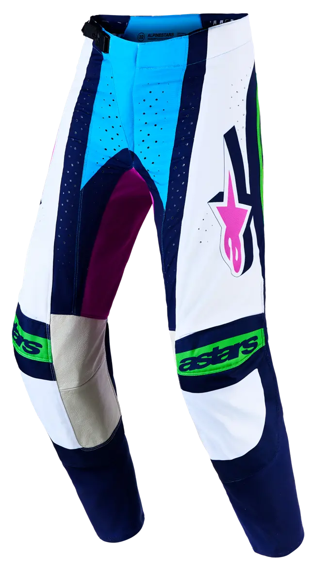 Alpinestars Techstar Maven Pants White Blue Green