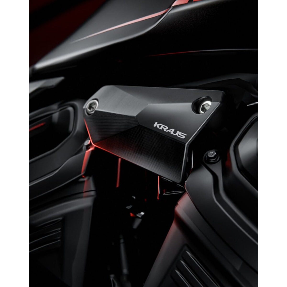 Kraus Revmax right engine cover - Black