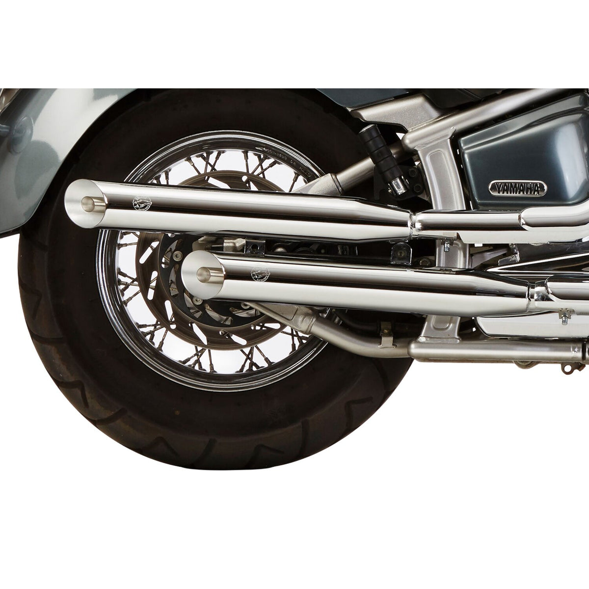 Falcon exhaust Falcon Cromo Line Slip-On chrome