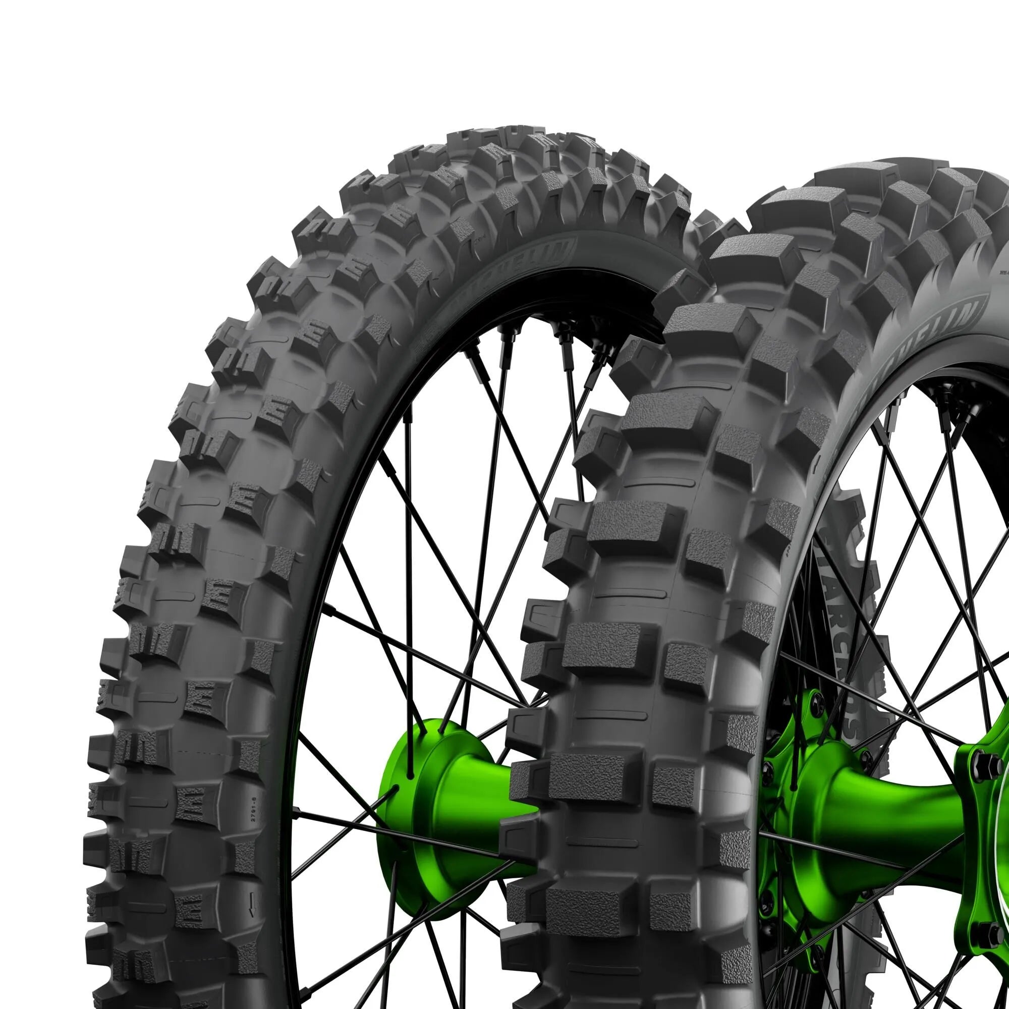 Michelin Starcross 6 Medium Hard Tire - Rear 100/90-19