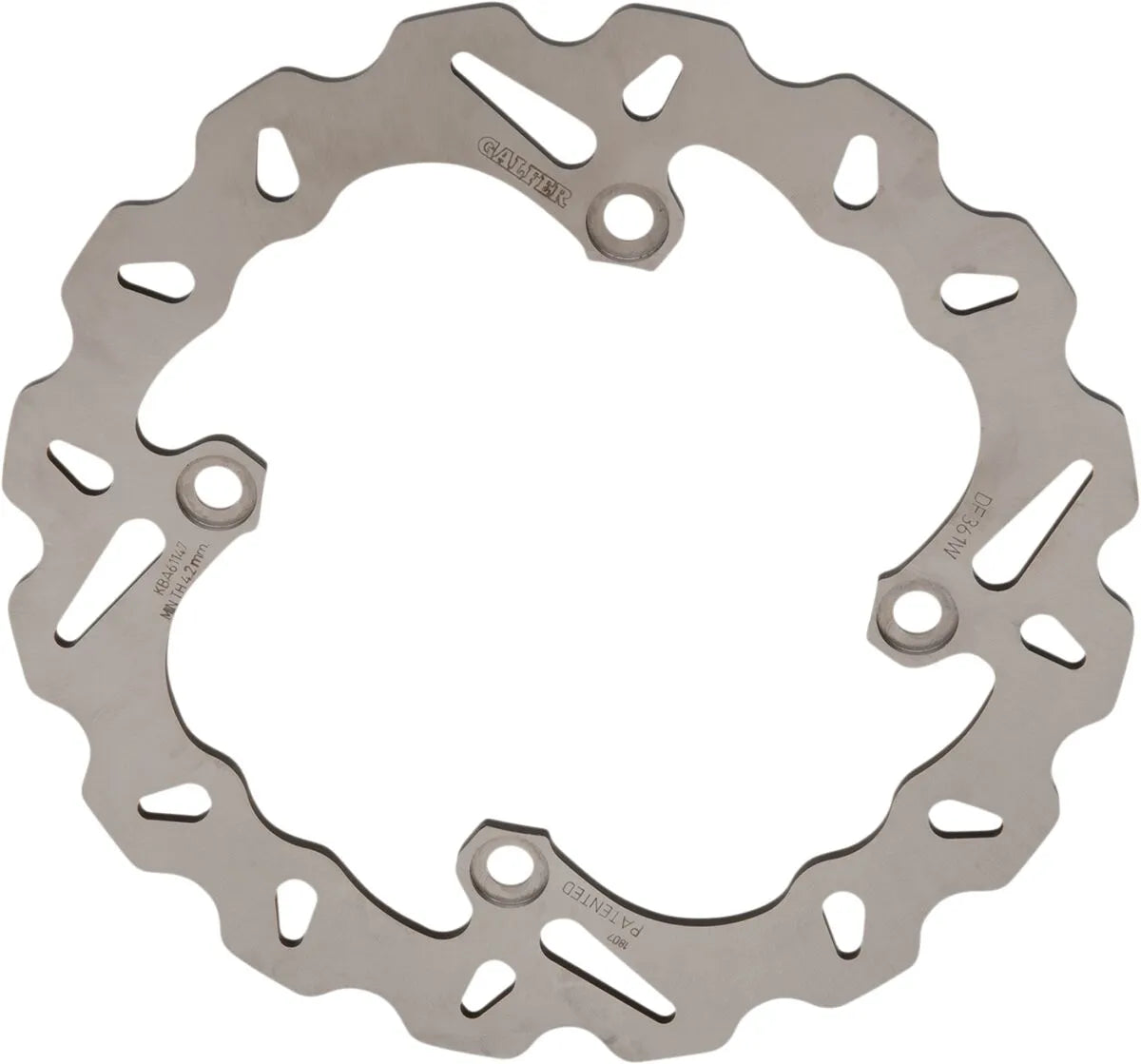 Galfer Brake Rotor For Motorcycle - Stainless Steel