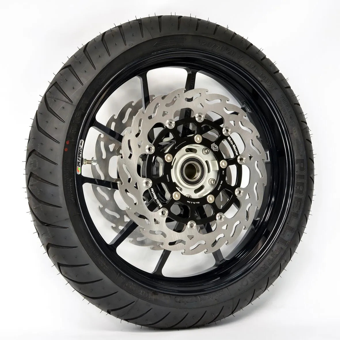Moto-master Flame Series Flydende Bremse Rotor - 320mm - Foran
