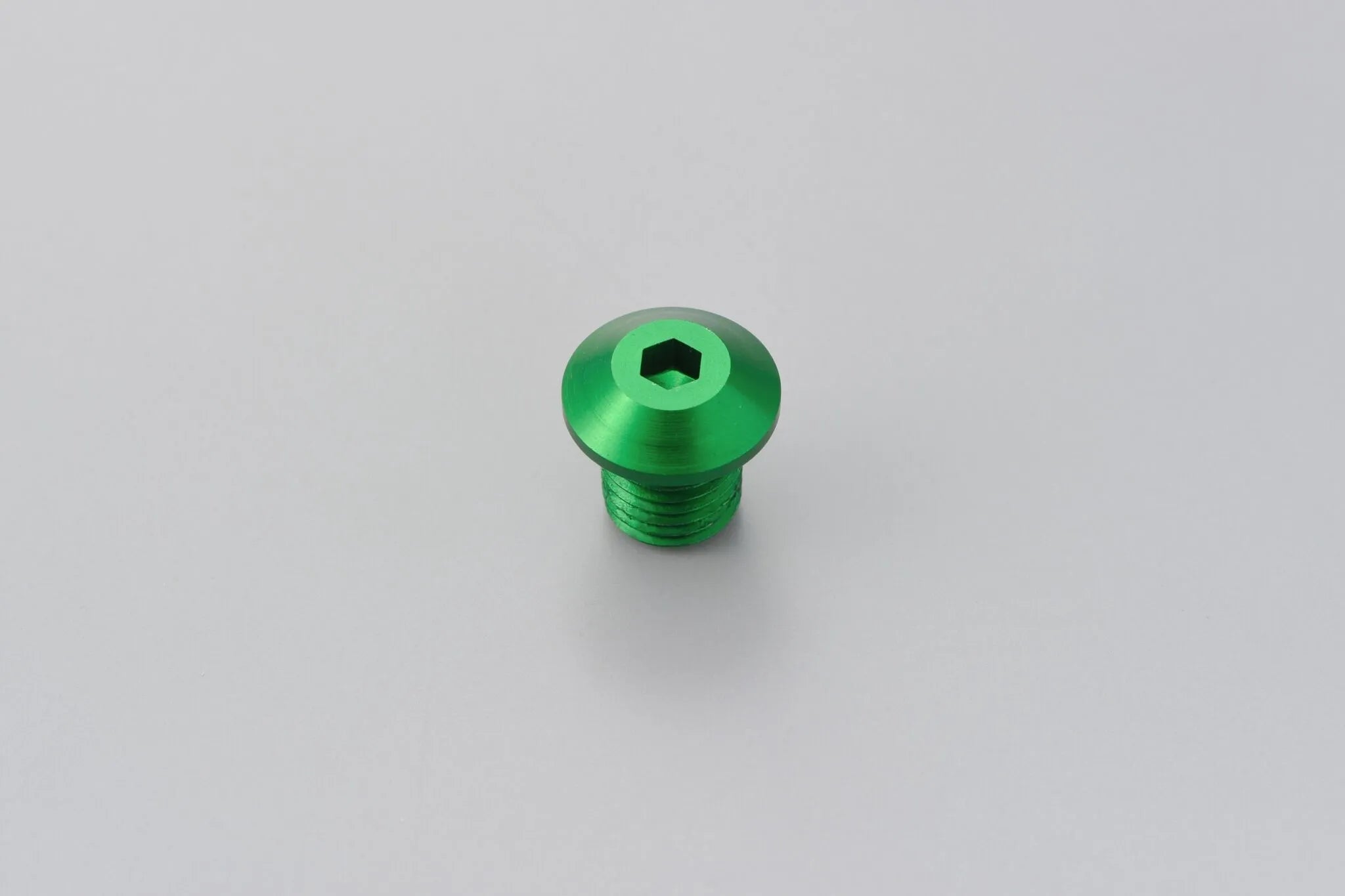 Daytona M10 X 1.25 Mirror Plug Bolt - Green Anodized