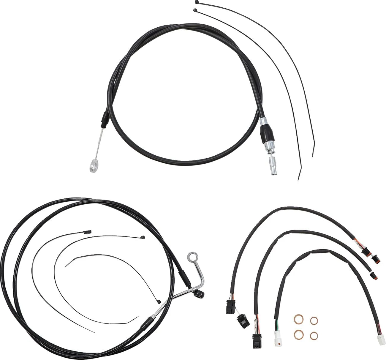 Magnum Shielding XR Handlebar Installation Kit for Ape Hangers
