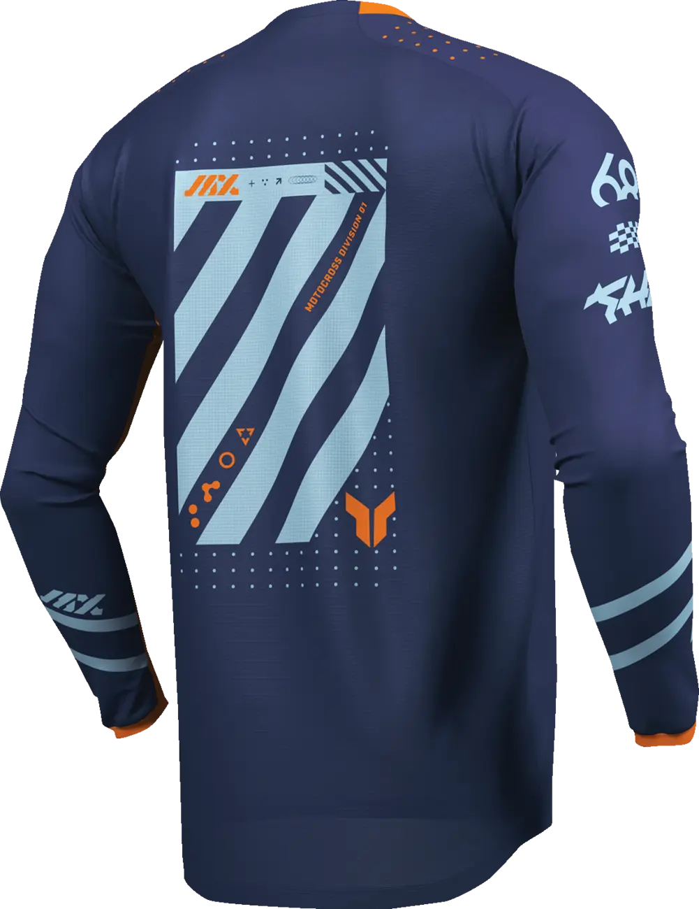 Thor Launchmode Futura Youth Jersey Navy/Orange