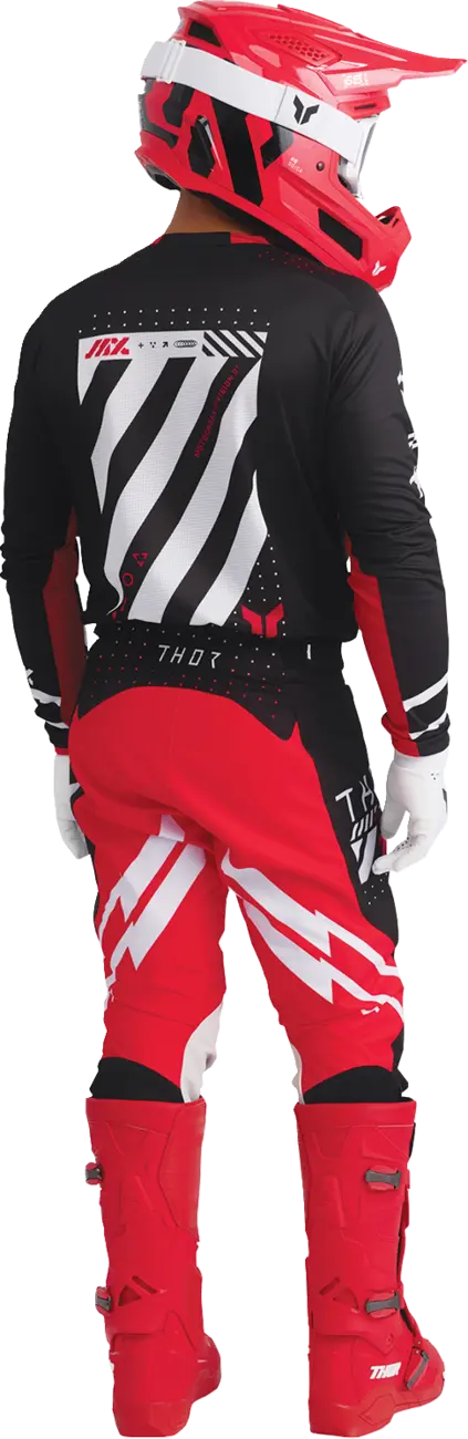 Thor Radial MX Boots Red