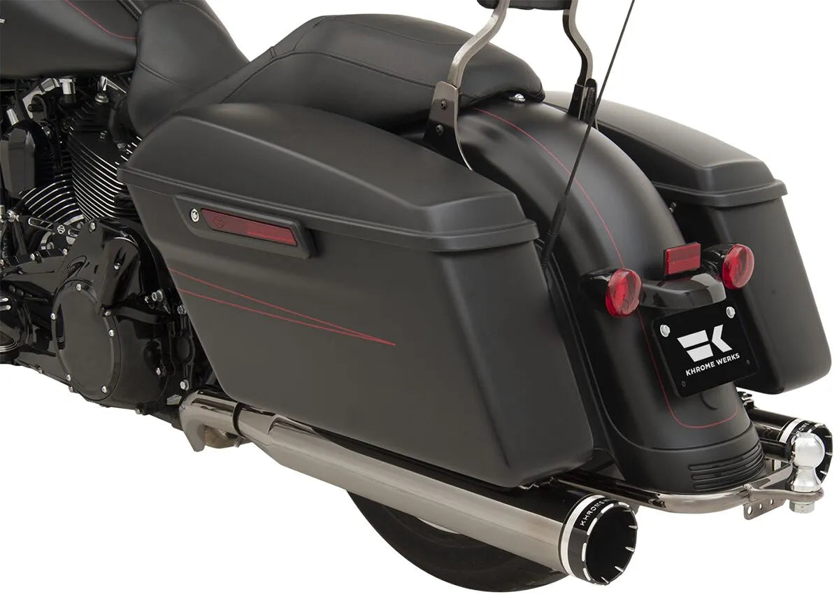 Khrome Werks Dominator 2-i-2 Udstødning - Optimer din motorcykel!