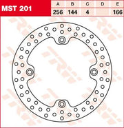 Trw Rund Fast Bremse Rotor 250-299mm - Foran