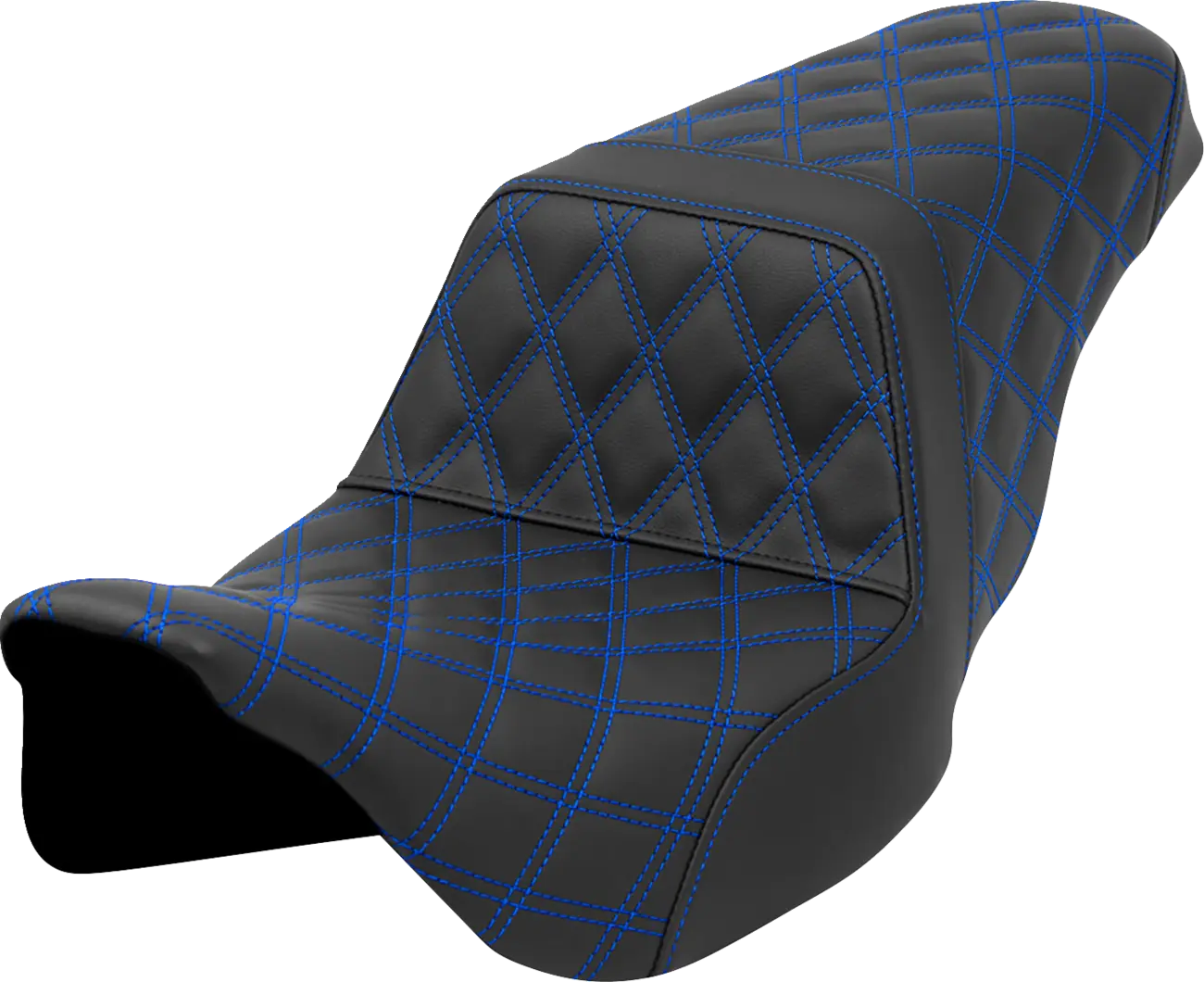 Saddlemen Lattice Stitch Step-up Seat - For Harley Davidson