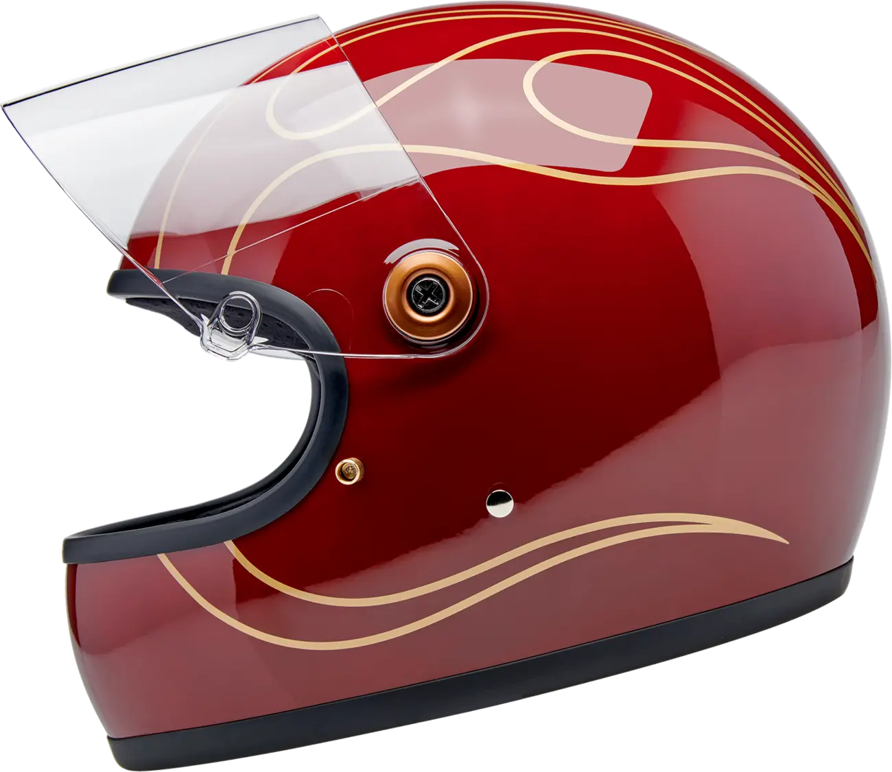 Biltwell Gringo S Helmet - Full Face - Garnet Red
