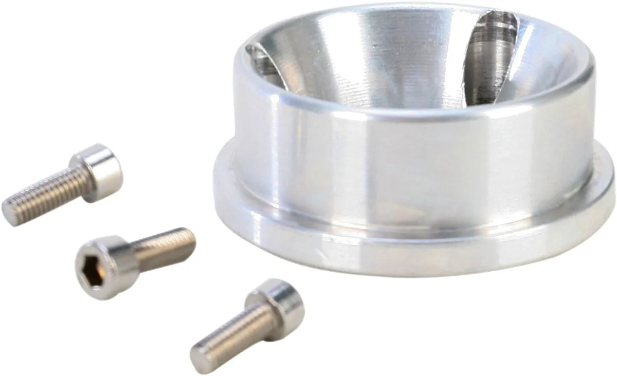 WSM Mikuni 38mm Carburetor Adapter Silver