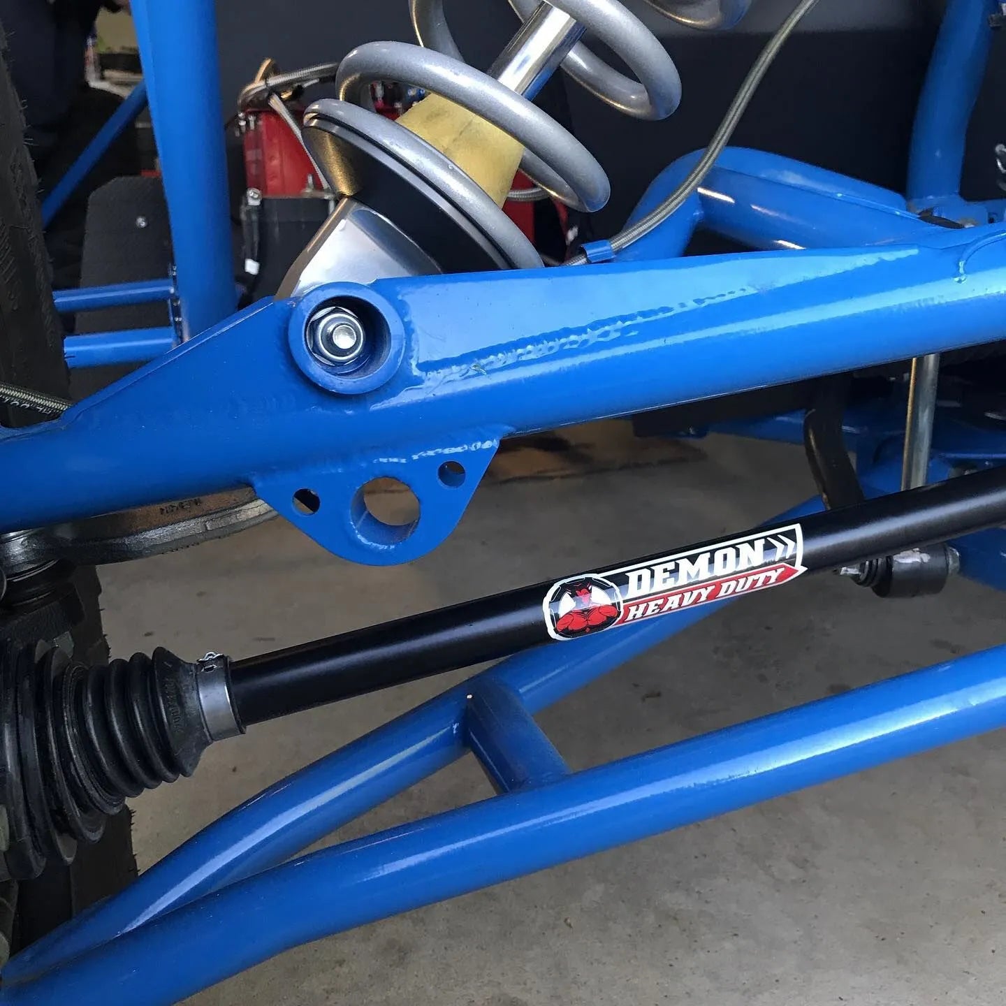 Demon Heavy-duty Axle - Complete Front Left