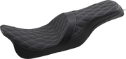 2-Up Drag Specialties Forward Predator Seat - For Harley Davidson