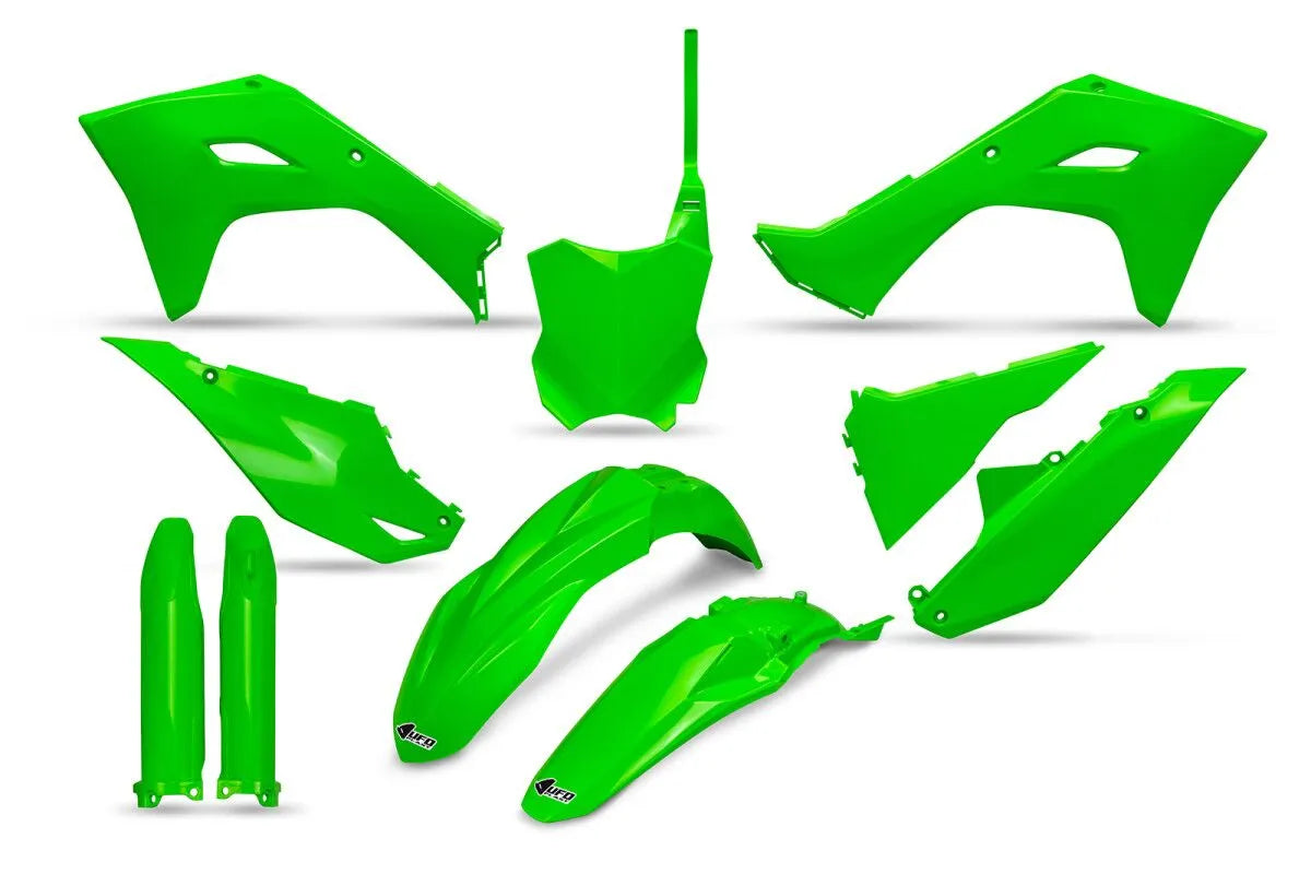 UFO MX Complete Body Kit, Fluorescent Green