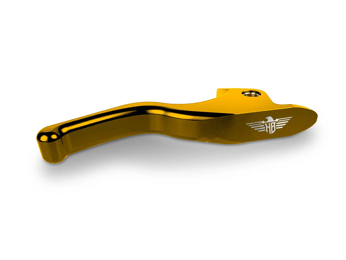 Heinz Bikes Performance Aluminium Lever Set - Gold - HBBCL-M8-G