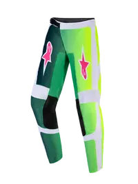 Alpinestars Youth Fluid Portl Pants - Black/Green/White