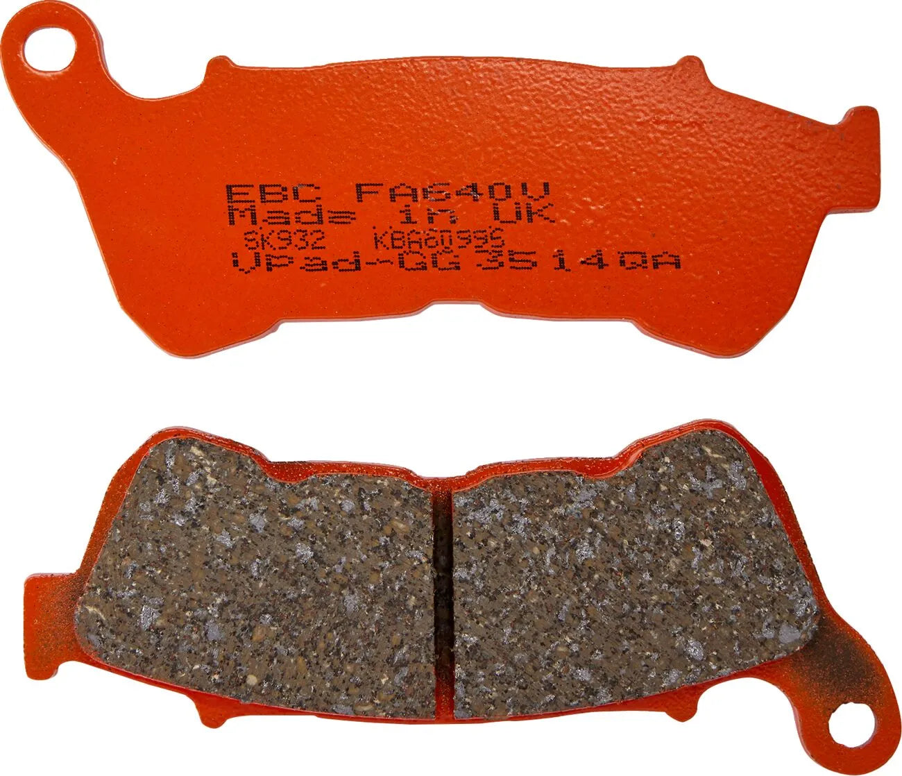 Ebc Fa640v Semi-sintrede Bremseklodser (Sæt med 2) - Foran