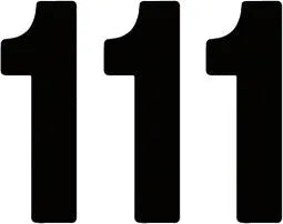 Factory Effex Pro Numbers Plate Graphic - Black