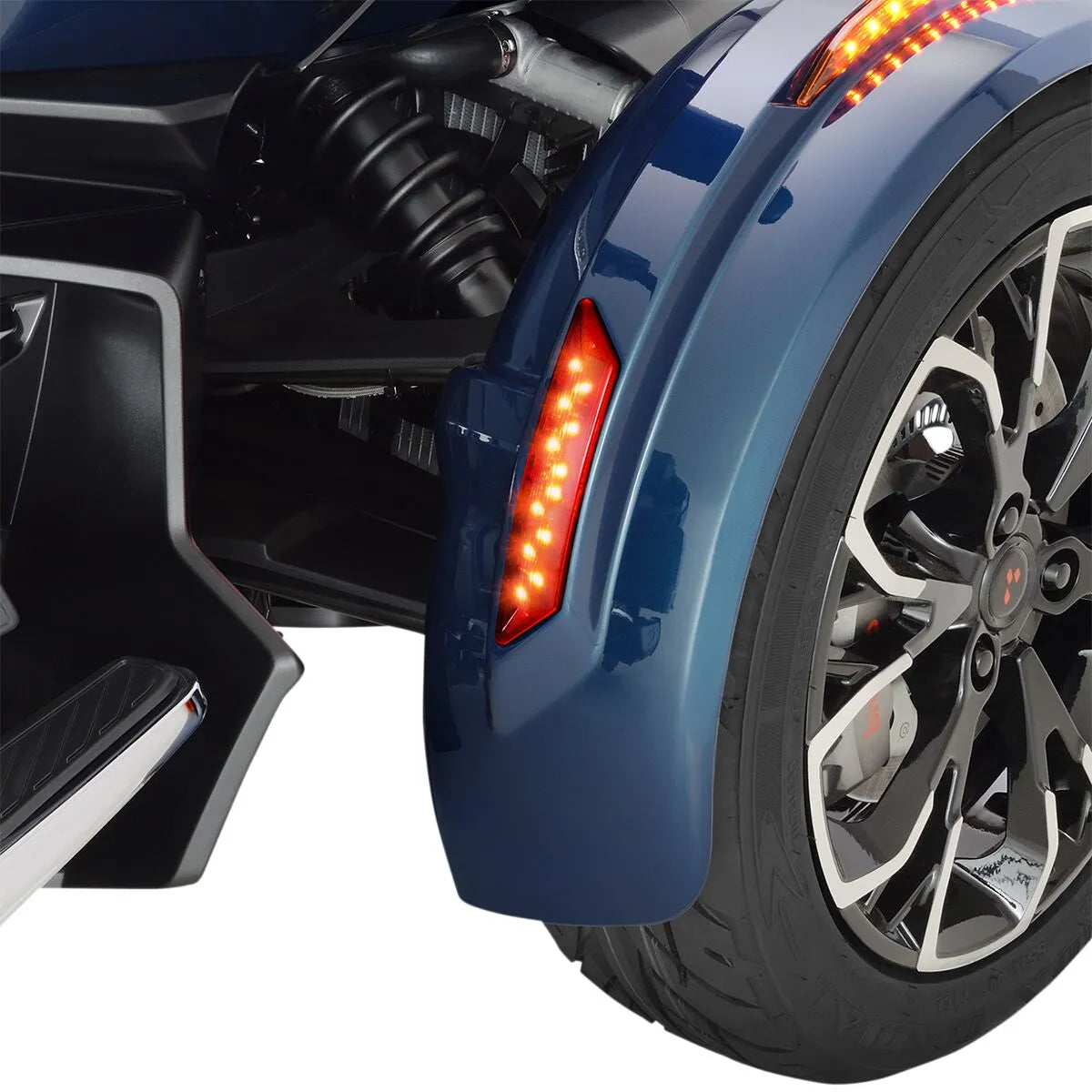 Show Chrome Rear Fender Marker Light - Led
