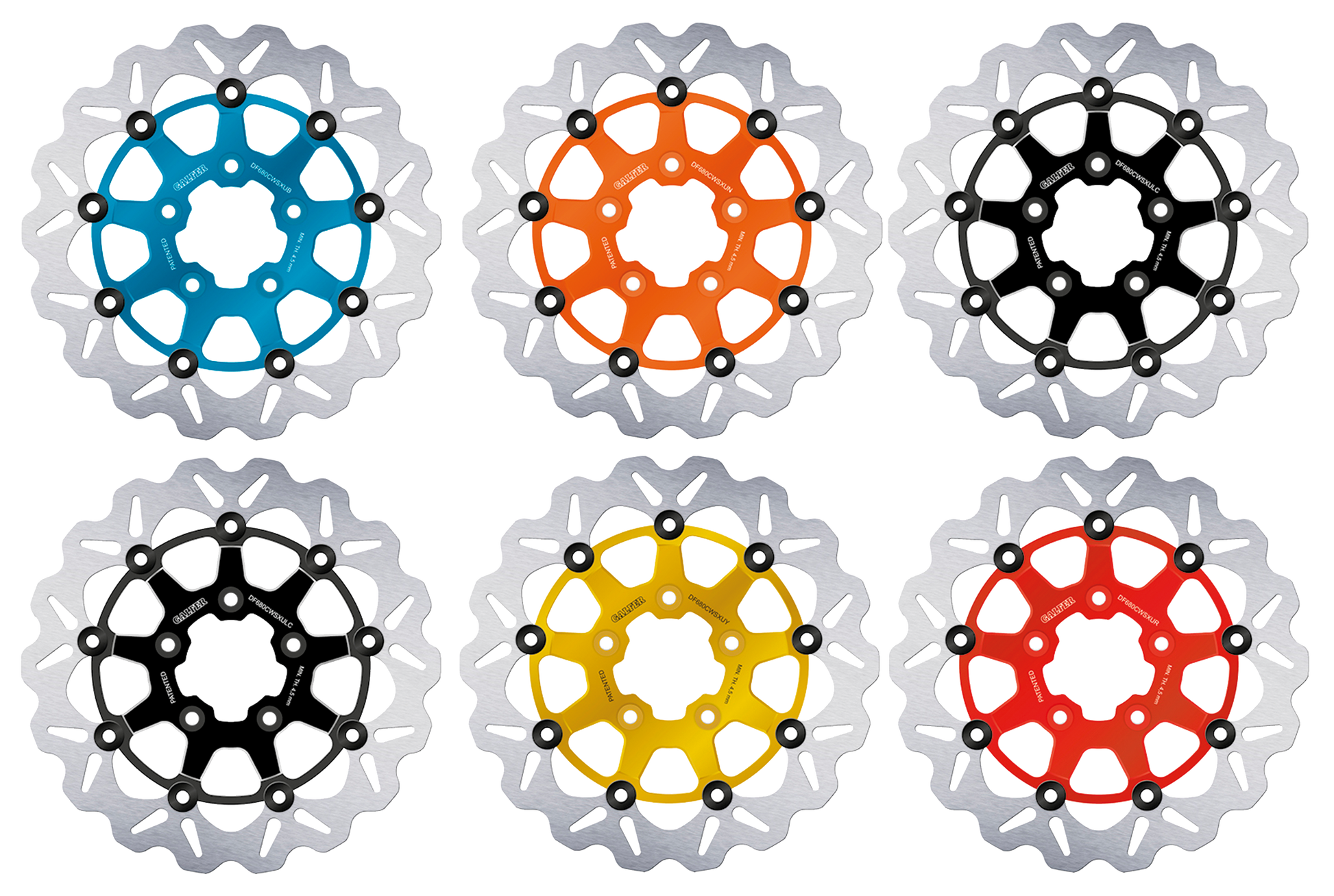 Galfer "big Wave" Floating Disc Brake Rotors