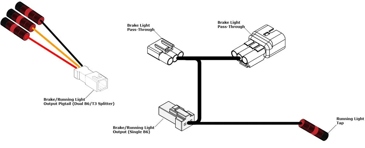 Denali Brake Light Wiring Adapter - DNL.WHS.24000