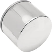 Drag Specialties Magnetic Ring Oil Filter Chrome