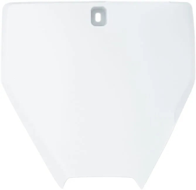 Ufo Front Number Plate For Husqvarna - White