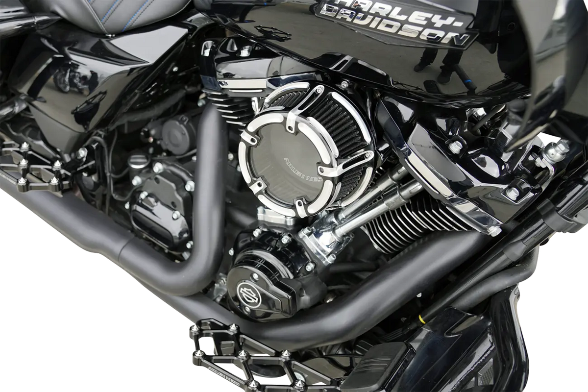Arlen Ness Method Clear Series Air Cleaner - Contrast Cut - 600-237