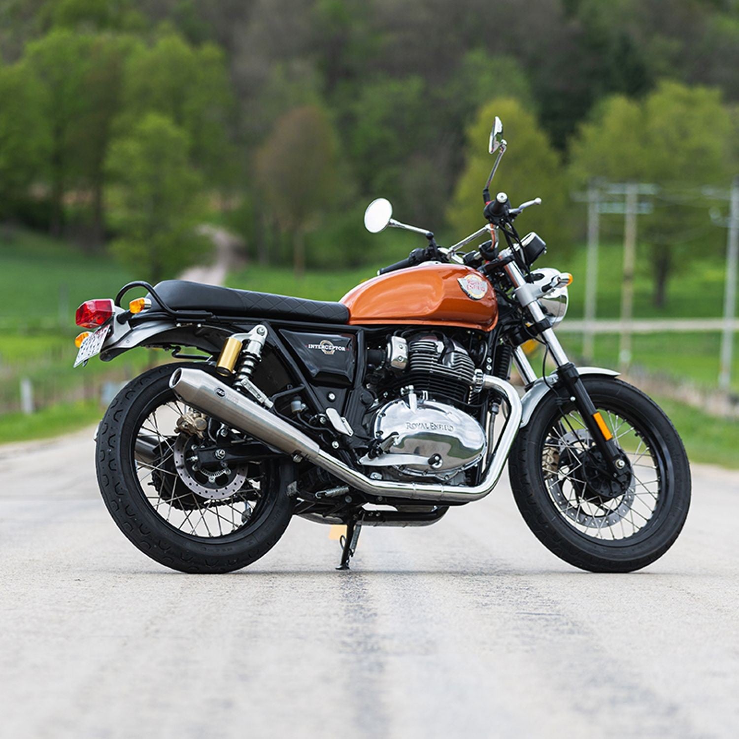 S&S Tapered Cone Slips-Ons for Royal Enfield 650 Twins – Exhaust