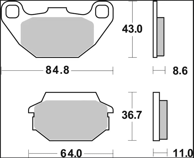 Brembo Prime Line Carbon Keramiske Bremseklodser