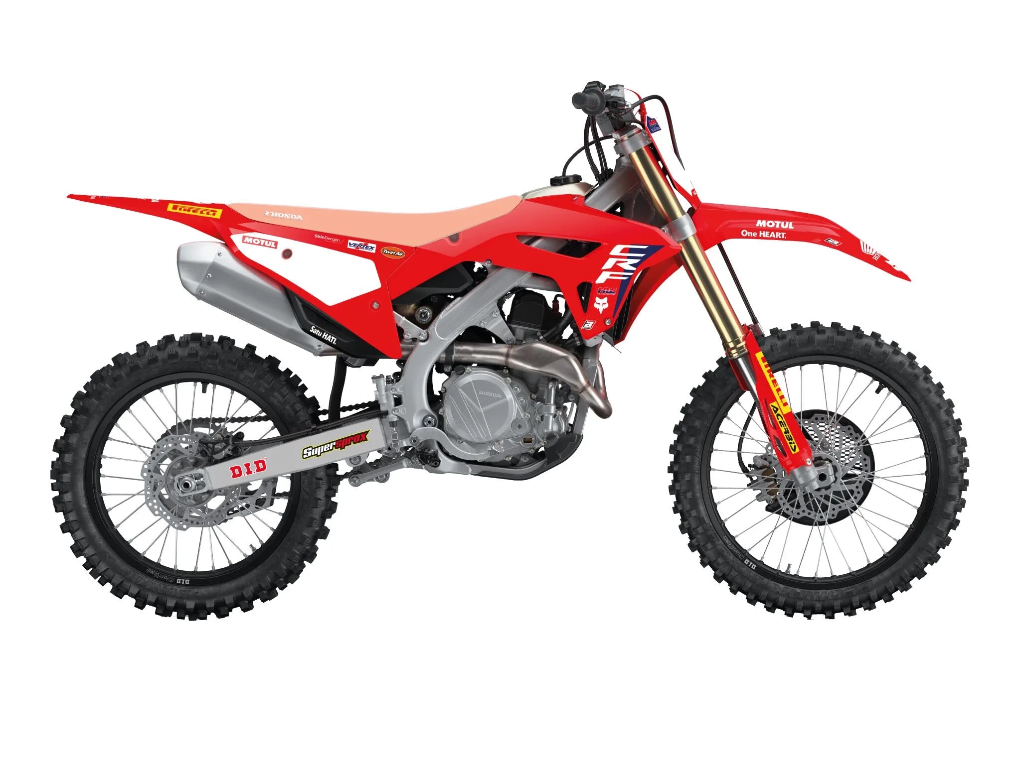 Blackbird Racing Replica Team Honda Hrc 2024 Graphics Kit