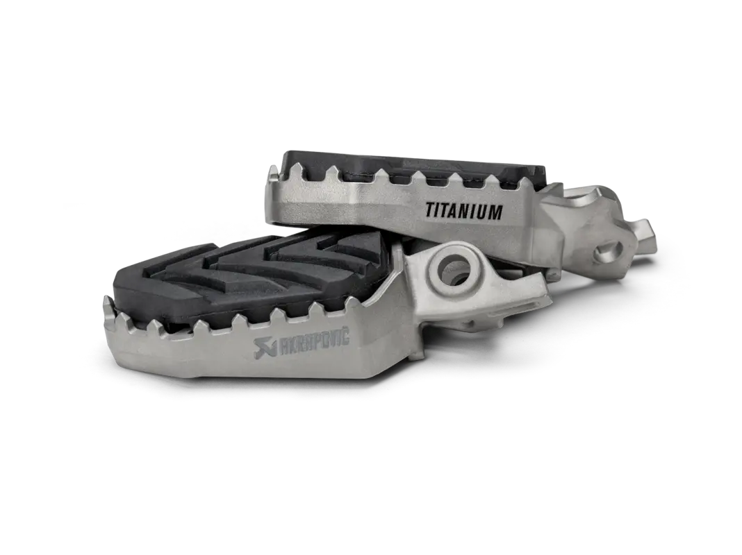 Akrapovic Titanium Foot Pegs