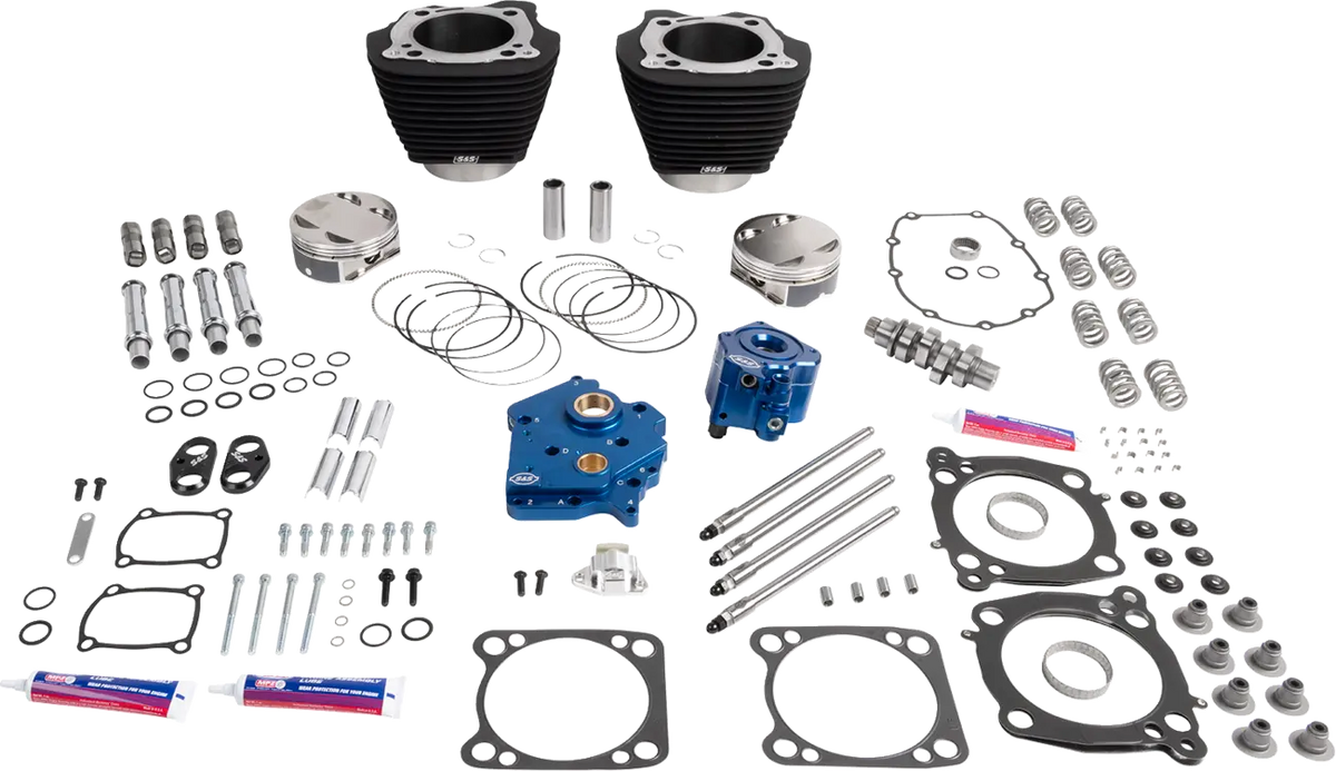 S&S Cycle 132" Power Package Performance Kit for M8 VVT Models