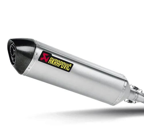 Akrapovic Replacement Muffler - Titanium Look