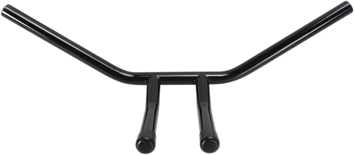 Emgo 1" T-bar Handlebar - Black Gloss Steel